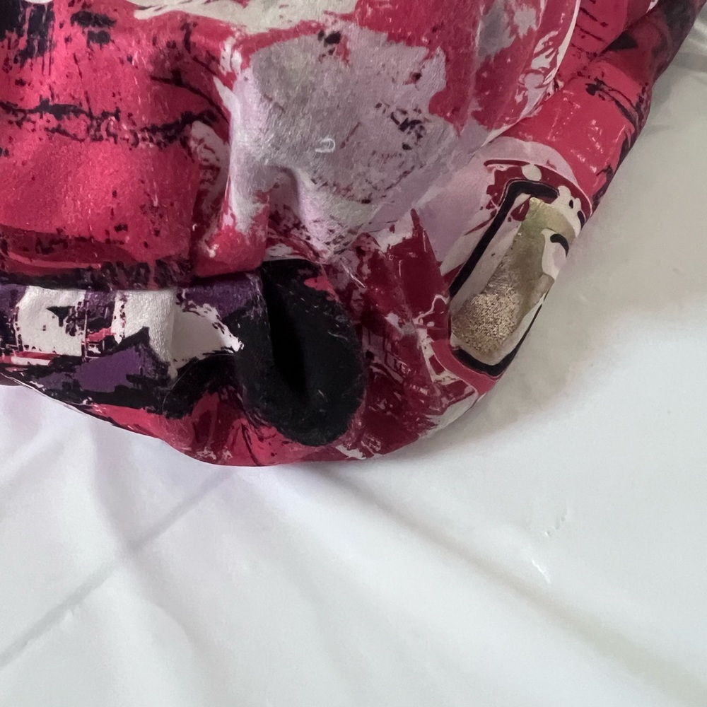 SOLD Coach Poppy Graffiti Graphic Tote Bag - Picture 3 of 13